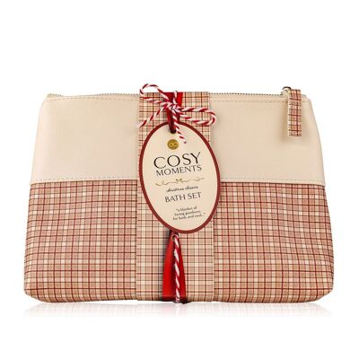 COZY MOMENTS gift set in cosmetic bag