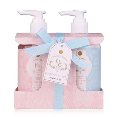 Coffret soin des mains ROMANTIC DREAMS dans un coffret cadeau