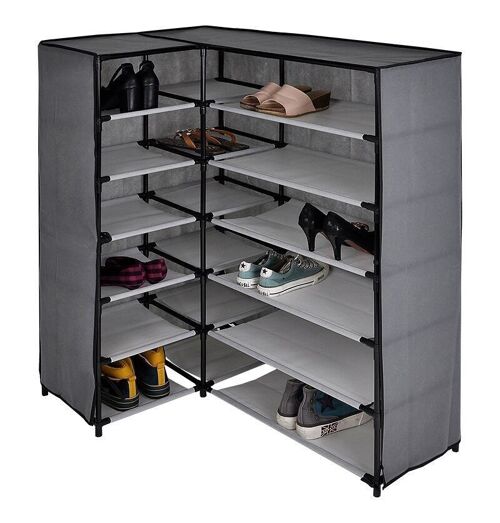 Armoire à chaussures d'angle - H107 cm