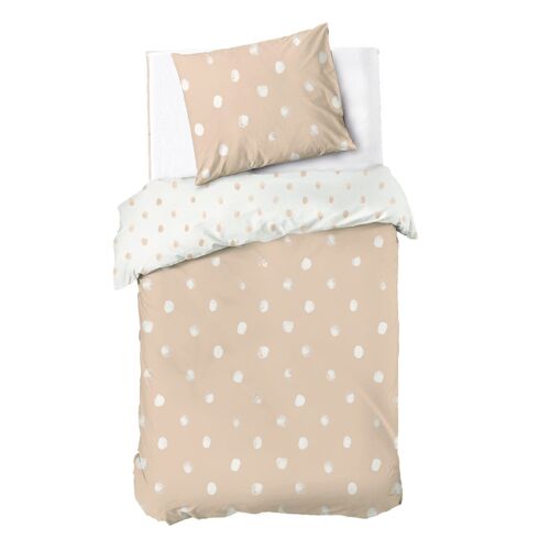 Dindi 'Pretty Peach' duvet covers - 140x220+20cm