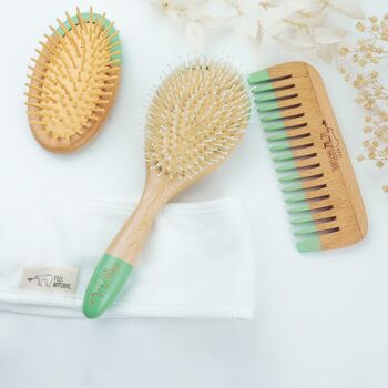 Brosse à cheveux bambou - Feel Natural 4