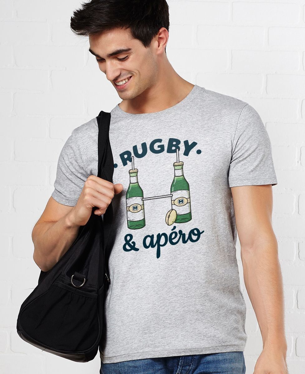 Buy wholesale Men s Rugby Aperitif T shirt Rugby