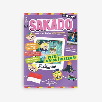 Carnet enfant Sakado Indonésie - Dès 8 ans - Les Mini Mondes