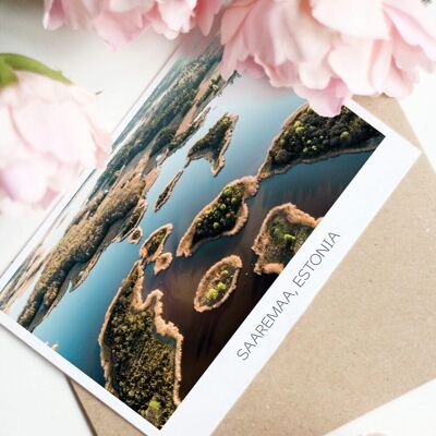 Postkarte Meer und kleine Inseln @Saaremaa - Priidu Saart