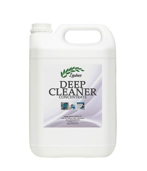 DEEP CLEANER - Non-foaming, highly alkaline deep cleaner for waterproof surfaces