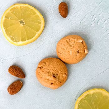 Biscuits fruités - Citron de Menton et amandes 3