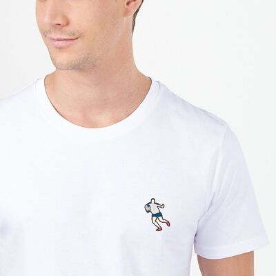 Embroidered Rugbyman men's t-shirt - Rugby
