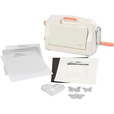 Beginner Scrapbooking Kit - Cutting machine + accessories - A4 - 17 pcs