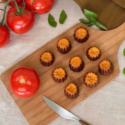 Canelés Tomates & Basilic