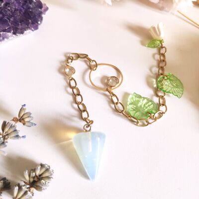 Handmade pendulum Fairy Opal
