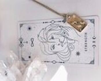 Universe - Tarot Card Pendant Necklace 6