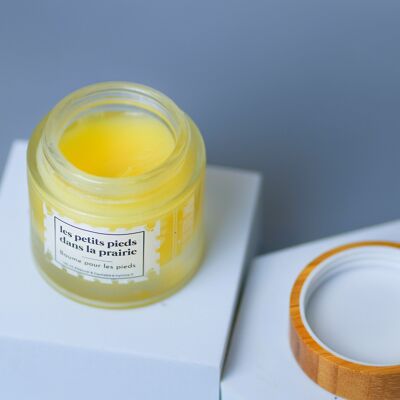 Balsamo piedi secchi: il nostro balsamo naturale per nutrire e proteggere - PIEDI SECCHI - Piedini nel prato - 100ml