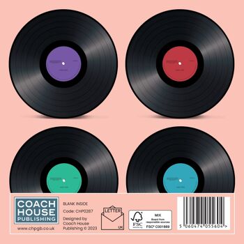 Carte de voeux Vinyl Records (150x150 vierge) 3