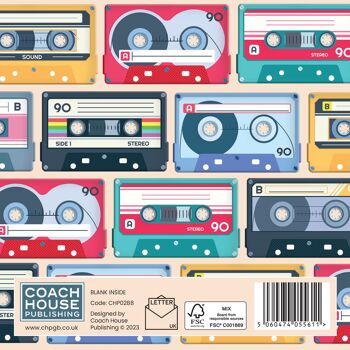 Carte de voeux cassettes (150x150 vierge) 3