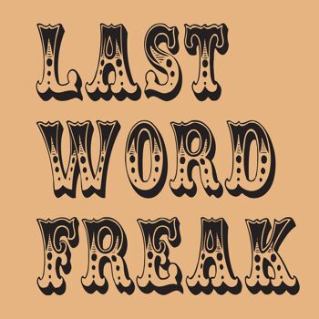 Carte de vœux Last Word Freak (150 x 150 vierge) 2