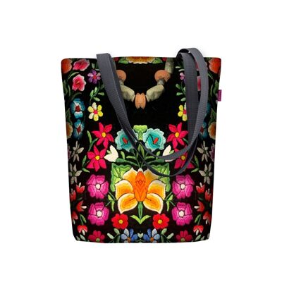 Borsa A Spalla Puebla In Canvas Linea Sunny Bertoni