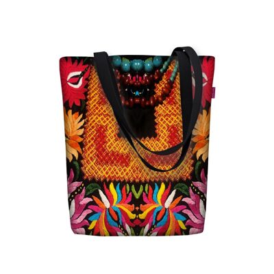 Borsa A Spalla Monterrey In Canvas Linea Sunny Bertoni