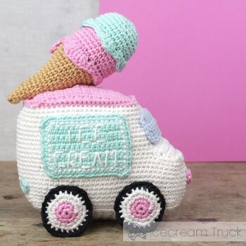 Kit de crochet DIY - Camion de crème glacée 2