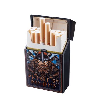 Etui paquet de cigarettes décor Viking  20 PCS - DL-12 6