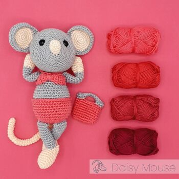 Kit de crochet DIY - Daisy Mouse 1