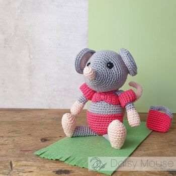 Kit de crochet DIY - Daisy Mouse 4