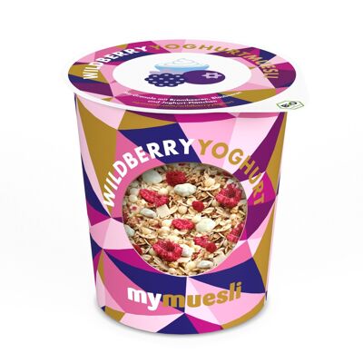 mymuesli Wildberry-Yoghurt-Müsli, 12x 85g, bio