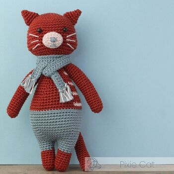 Kit de crochet DIY - Chat Pixie 2
