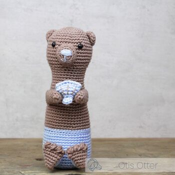 Kit de crochet DIY - Loutre Otis 3