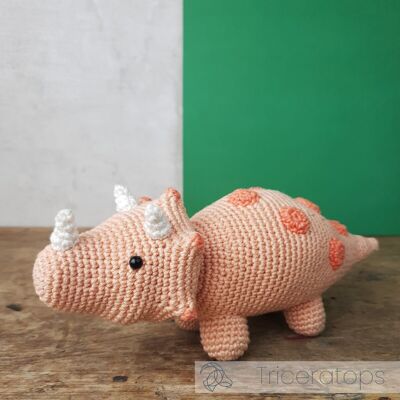 DIY Crochet Kit - Triceratops