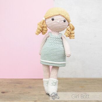 Kit de crochet DIY - Fille Britt 1