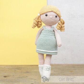 Kit de crochet DIY - Fille Britt 2