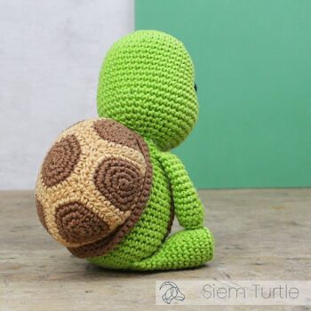 Kit de crochet DIY - Tortue de Siem 3