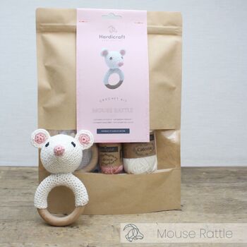 Kit de crochet DIY - Hochet Souris 2