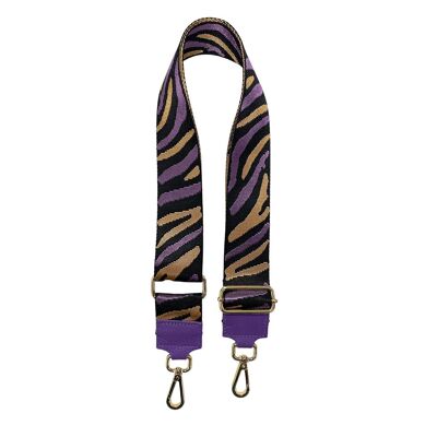 Shoulder strap - Zebra purple