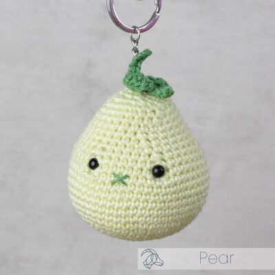 DIY Crochet Kit - Bag Hanger Pear