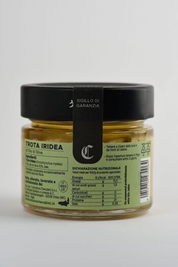 Truite arc-en-ciel à l'huile d'olive - 150g 6