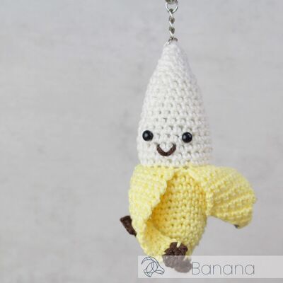 DIY Crochet Kit - Bag Hanger Banana