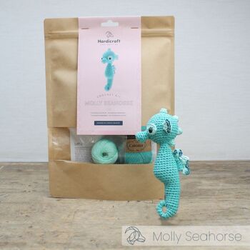 Kit de crochet DIY - Molly Hippocampe 2