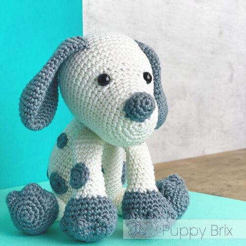 DIY Crochet Kit - Brix Puppy
