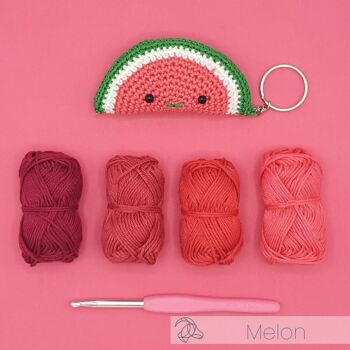 Kit de crochet DIY - Cintre pour sac Melon 3