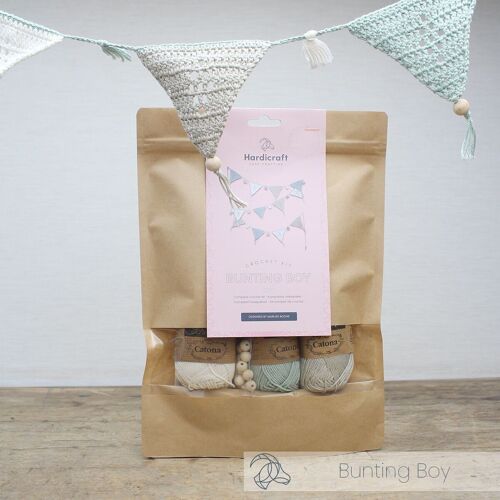 DIY Crochet Kit - Bunting Boy