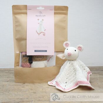 Kit de crochet DIY - Doudou Souris 2