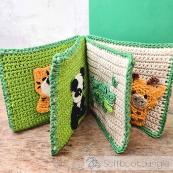 Kit Crochet DIY - Livret Souple - Jungle 1