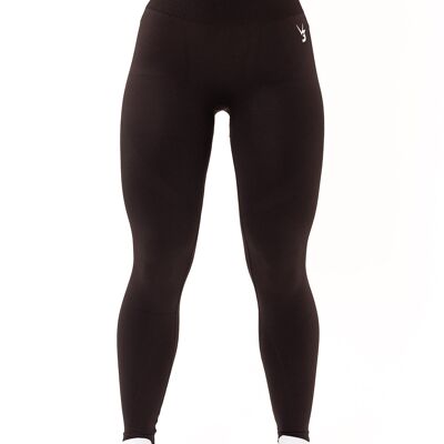 Leggings senza cuciture Limitless - Noce marrone