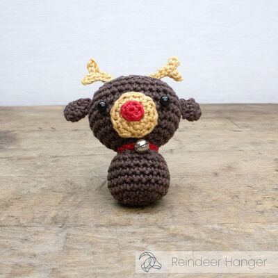 DIY Crochet Kit - Mini Reindeer