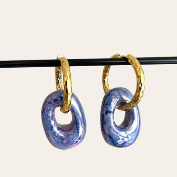 Boucles d'oreilles | Lilas 1