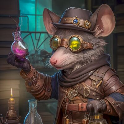 Steampunk Rat