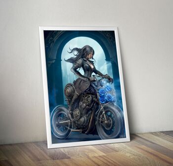 Moto girl steampunk 4