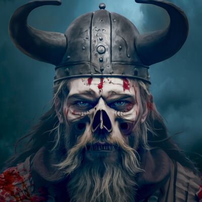 cráneo vikingo