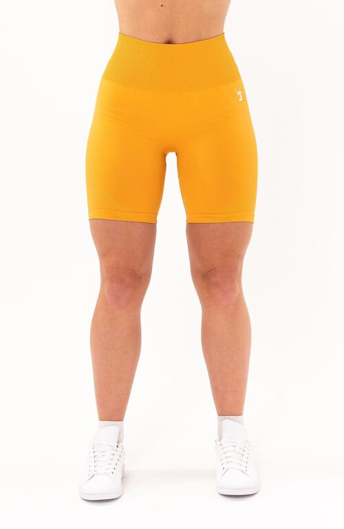 Limitless Seamless Shorts - Orange